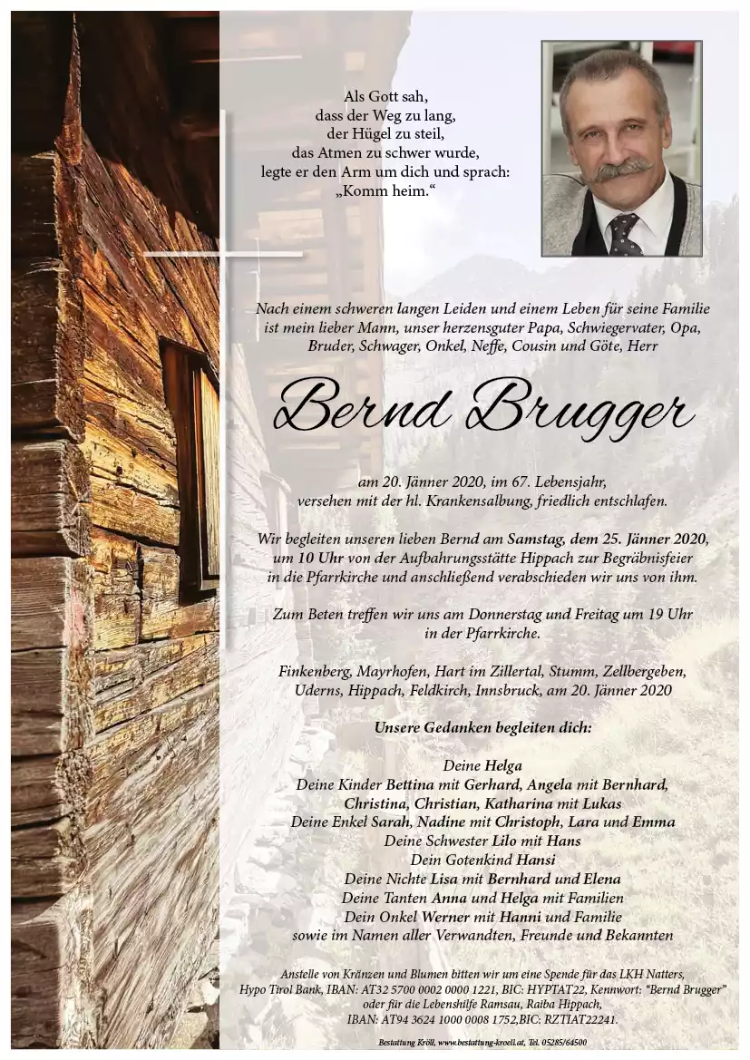 Parte von Bernd Brugger